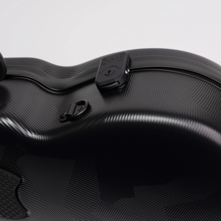 Étui rigide violon Bam SHA2002XLN Shadow Hightech forme noir Black Noir