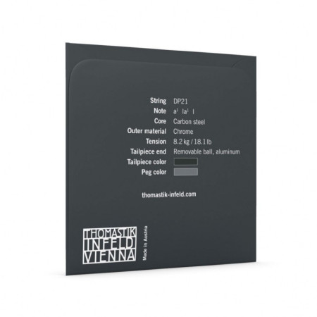 Corda viola Thomastik Dominant Pro DP21 1° La acciaio - cromo Medium