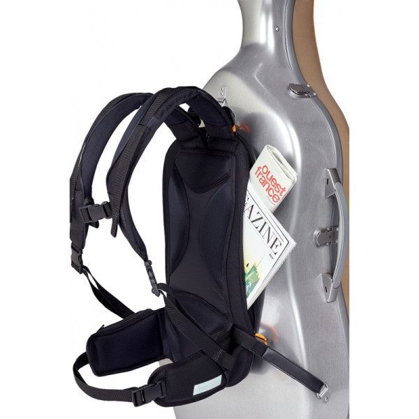 Comprar Mochila ergonómica Bam 9036 para estojo de violoncelo com bolsa para partituras. 