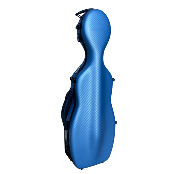 Custodia rigida violino Artist Dynamic Rocket con custodia morbida per spartiti 4/4 Blu cielo