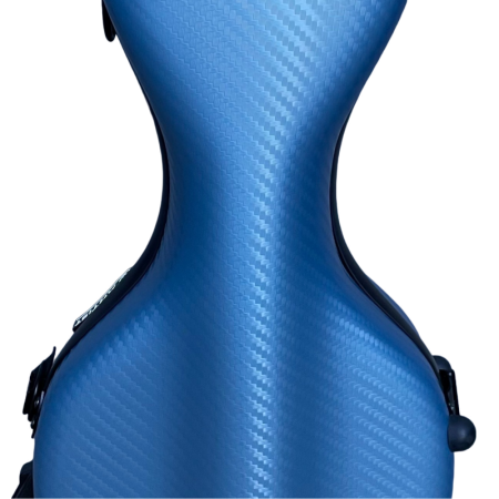 Étui rigide violon Artist Dynamic Rocket avec housse souple pour partitions 4/4 bleu ciel