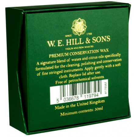 Cera W.E. Hill Premium Conservation - Especialistas en Violines, Violas, Violonchelos y accesorios