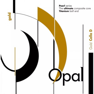 Corda violoncello For-Tune Opal Gold 2ª Re acciaio 4/4 Medium 4/4