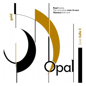 Corda violoncello For-Tune Opal Gold 4ª Do Wolframio 4/4 Medium 4/4