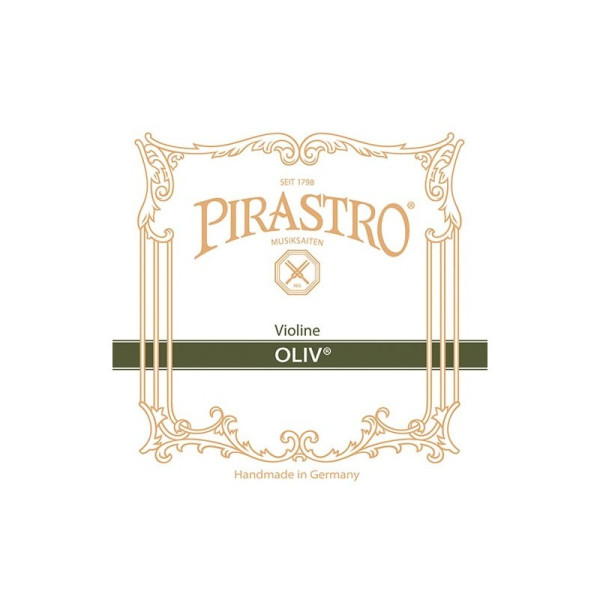 Corda violino Pirastro Oliv 211442 4° Sol 15 3/4 budello/oro-argento 4/4 tubo Medium 4/4