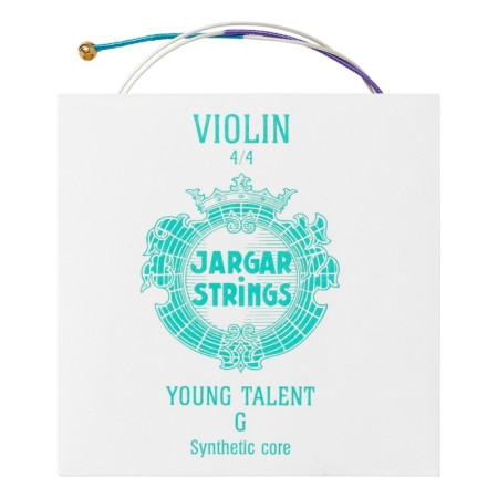 Corda violino Jargar ""Young Talent"" 4ª Sol Bola Medium 1/4