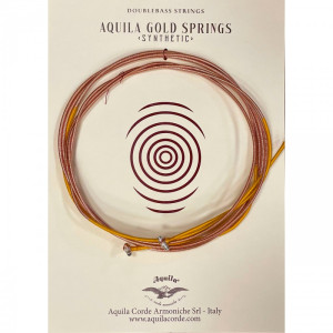 Comprar Conjunto de Cordas de Contrabaixo Aquila Gold Springs Sol + Ré. 