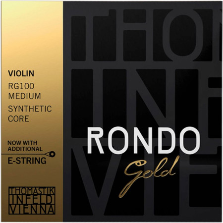 Juego de cuerdas violín Thomastik Rondo Gold 4/4 - Especialistas en Violines, Violas, Violonchelos y accesorios