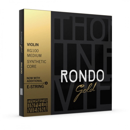 Comprar Cordas para violino Thomastik Rondo Gold 4/4 ao melhor preço | València Violins