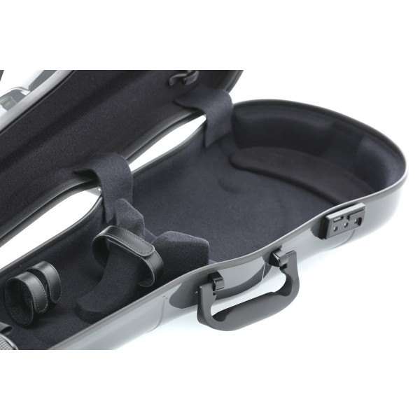 Buy Gewa Air 1.7 violin case shiny gray shape. at the best price | València Violins