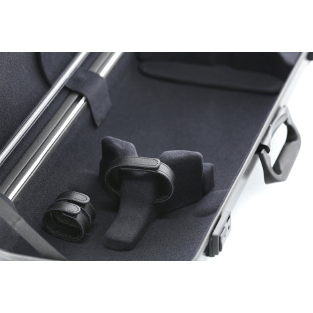 Étui rigide de violon Gewa Air 2.1 rectangulaire noir mat