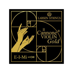 Corda violino Larsen Il Cannone Gold 1ª Mi Bola-Lazo 4/4 Medium 4/4