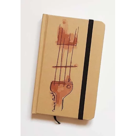 Libreta A6 (pequeña) pintada a mano Maria Amorós - Especialistas en Violines, Violas, Violonchelos y accesorios