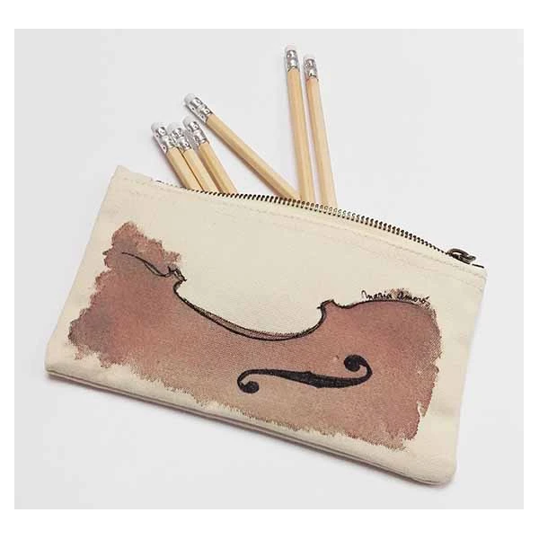 Comprar Estojo pequeno estampado Maria Amorós ao melhor preço | València Violins