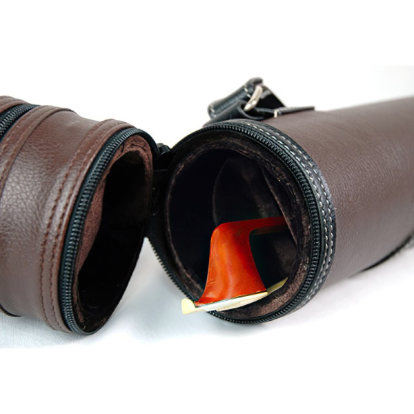 Étui rigide pour 1 archet de contrebasse Pedi Black Noir