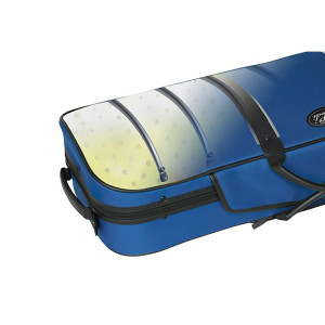 Étui rigide viola Pedi NiteFlash rectangulaire 16,5'' bleu 2