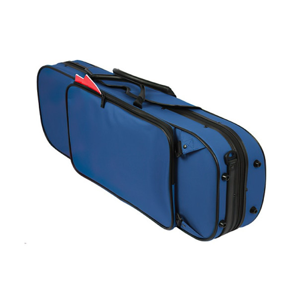 Custodia rigida viola Pedi NiteFlash rettangolare 16,5'' Blu