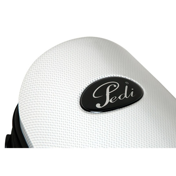 Estuche violín Pedi Streamliner forma 4/4 4/4 White Blanco