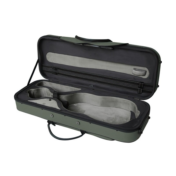 Étui rigide viola Pedi NiteFlash rectangulaire 16,5'' Vert