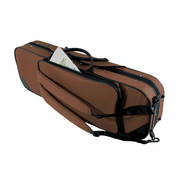 Comprar Estojo de violino Pedi NiteFlash retangular 4/4 Marrom ao melhor preço | València Violins