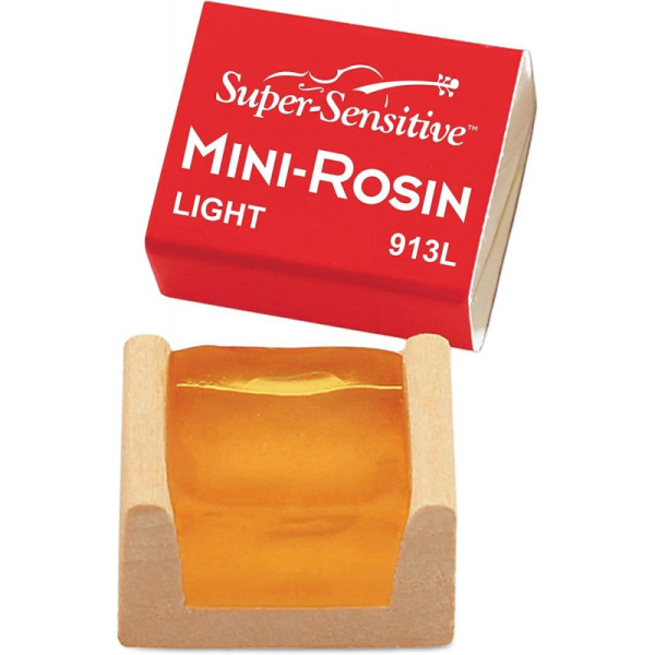 Resina violino/viola/violoncello D'Addario Super-Sensitive Mini Light Chiara