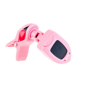 Buy Aroma AT-201 Clip-on Tuner. Chromatic mode for guitar, bass, ukulele, and violin Pink.