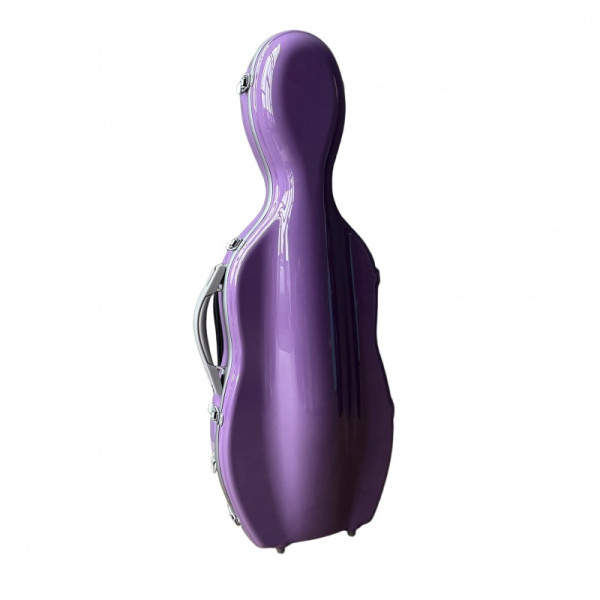 Étui rigide viola Rapsody Rocket avec housse souple pour partitions Lilac Lila