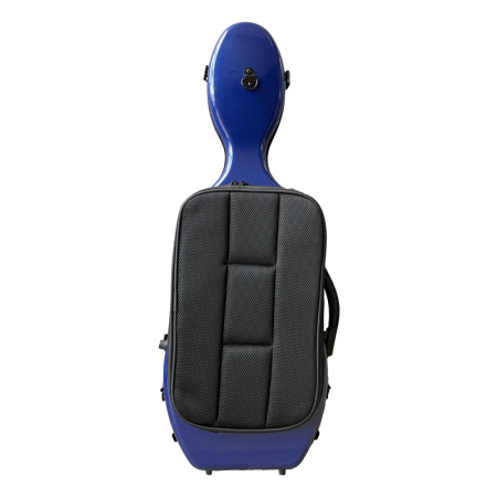 Estuche violín Rapsody Rocket  forma 4/4 con bolsa para partirturas 4/4 Blue Azul