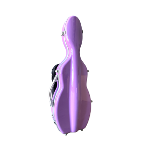 Custodia rigida violino Rapsody Rocket forma 4/4 con custodia morbida per spartiti 4/4 Lilla Lila