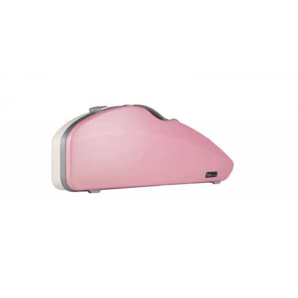 Étui rigide violon Bam Hightech Bonbon BONB2004XL Rose/Blanc 4/4
