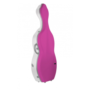 Custodia rigida violoncello Bam Bonbon Hightech BONB1003XL Viola/Bianco