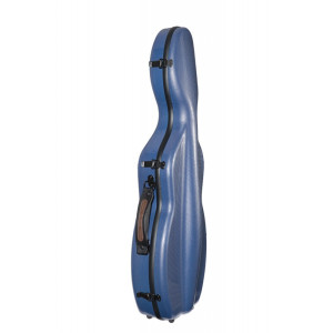Custodia rigida violino Rapsody Rocket forma 3D Modello precedente 4/4 Blu 2