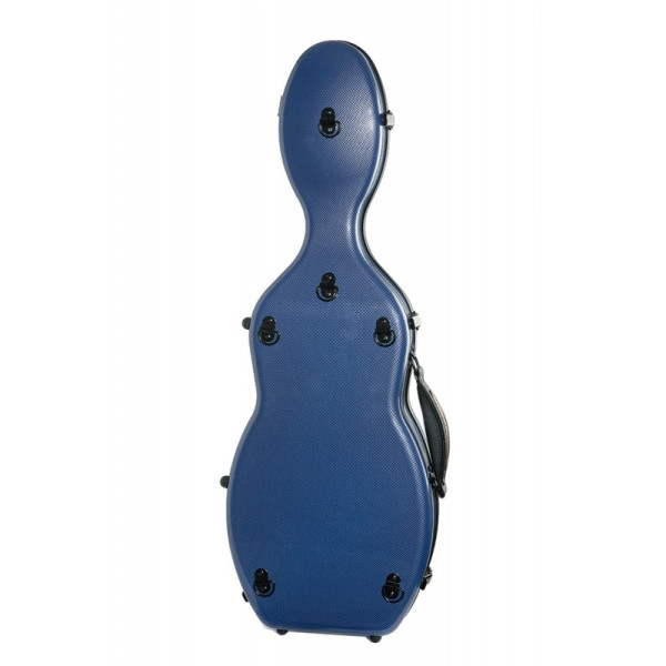 Custodia rigida violino Rapsody Rocket forma 3D Modello precedente 4/4 Blu