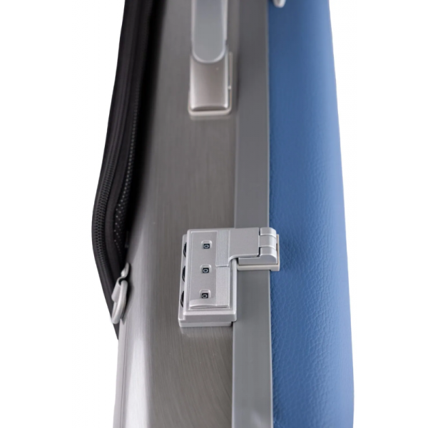 Estuche violín Bam L'Étoile Hightech rectangular con bolsa ET2018XL Ocean blue Azul océano 4/4