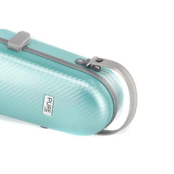 Custodia rigida violino Gewa Policarbonato FUN forma verde/grigio