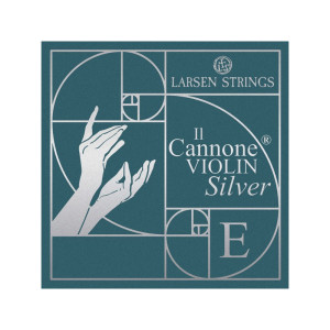 Corde violon Larsen Il Cannone Silver 1er Mi acier Boule-Couronne 4/4 Medium 4/4