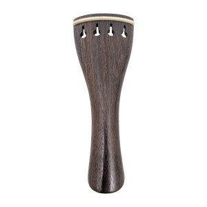 Buy Round model rosewood violin tailpiece, white saddle 4/4 at the best price | València Violins