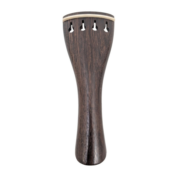Buy Round model rosewood violin tailpiece, white saddle 4/4 at the best price | València Violins