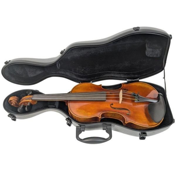 Custodia rigida Violino Rapsody Rocket Cabina 4/4 Nero