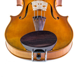 Barbada central para violín Flesh-Flat palisandro 4/4-3/4 4/4 - Especialistas en Violines, Violas, Violonchelos y accesorios 2
