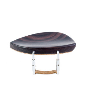 Mentonnière latérale pour violon Extra-Flat en palissandre 4/4-3/4 4/4