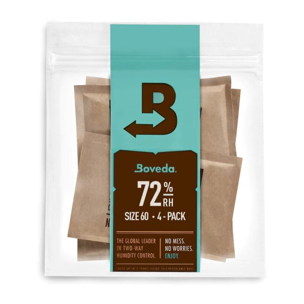 Boveda pack 4 unités 72% taille 60 pour étui de guitare en bois