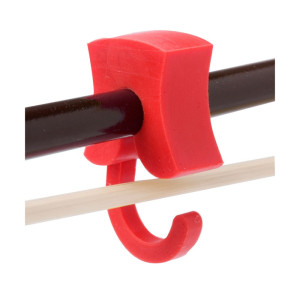 BowStopper Tutor Archetto Violino / Viola / Violoncello Rosso