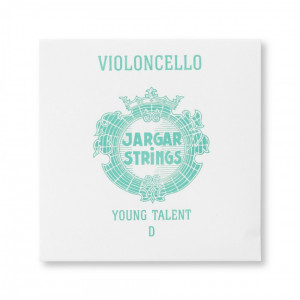 Jargar “Young Talent” cello string, 2nd D Medium 3/4