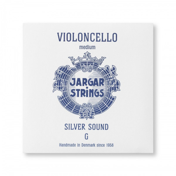 Cuerda cello Jargar Silver Sound 3ª Sol plata Medium 4/4