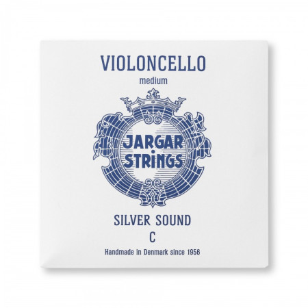 Cuerda cello Jargar Silver Sound 4ª Do plata Medium 4/4