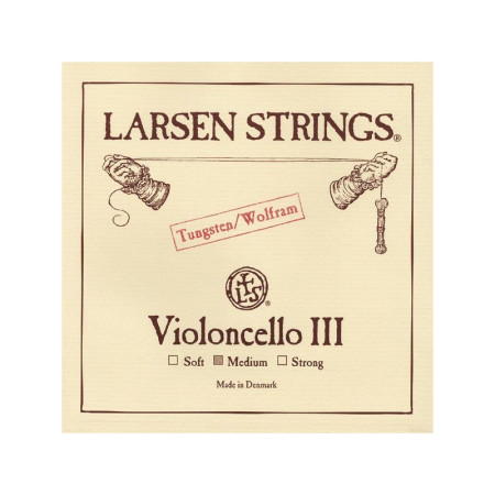 Comprar Cordas de violoncelo Larsen 3ª Sol Medium 1/4 ao melhor preço | València Violins