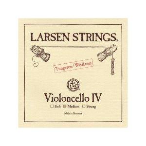 Corda de violoncelo Larsen 4ª Dó Média 1/4