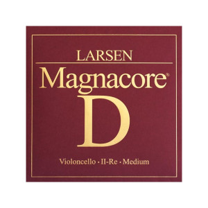 Corda de violoncelo Larsen Magnacore 2ª Ré Média 4/4