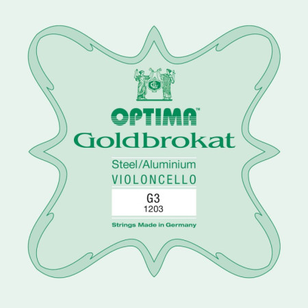 Cuerda cello Optima Goldbrokat 1203 3ª Sol Medium 4/4